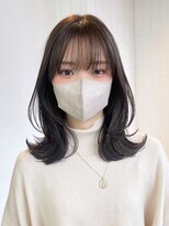 アイティーバイアルバム 北千住店(IT by ALBUM)&nbsp;くびれレイヤー_大人ガーリーチョコレートプリカール_ba440061