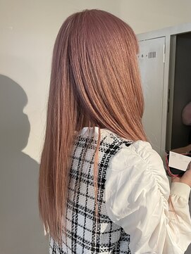 ザ オーダー(THE ORDER) ピンクミルクティーベージュダブルカラーインナーカラー