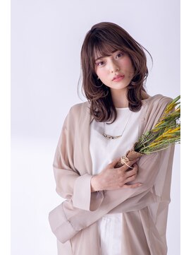 スノードロップ 高円寺店(Snowdrop) 前髪/マチルダボブ/ピンクベージュ/インナーグレージュ/高円寺