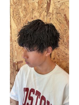 ラッドバイプティパ(rad...by petit-pas) ☆メンズ/波巻きパーマ/水戸/マッシュ/学割U24/メンズヘア/眉毛