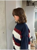 ブラウンカラー海外ボブ