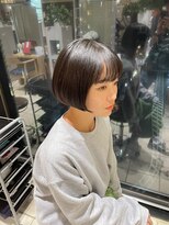 ヘアーサロン エムプラス ヨツバコ店(HAIR SALON M.PLUS) ミニボブスタイル