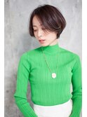 20代30代40代『大人可愛いハンサムショート』　　＃池袋駅