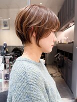 ロンドジェネルーズ 柏(Lond generous)&nbsp;【小林翼】ショート/ボブ/顔まわり/前髪/縮毛矯正/白髪ぼかし/柏