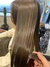 【ベーシックケア】酸熱プレックスカラー+カット+【marbb】