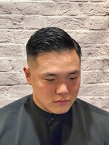 グレイスフルバーバーロンドン 大宮店(Graceful Barber London)&nbsp;ハイバックロンドン七三フェード【大宮/バーバー】