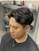 ブライト(Bright)&nbsp;スポットパーマ＋カルマパーマ