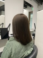 イレス 札幌円山店(IRESU)&nbsp;切りっぱなしボブ/エアリーロング/美髪/ピンクブラウン/ショート