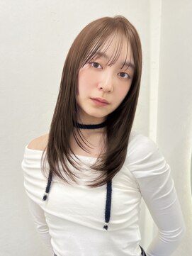 ガーデン 渋谷(GARDEN) ミディアムレイヤー/レイヤーカット/顔まわりカット/ワンカール