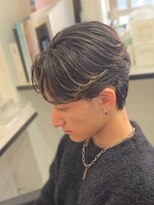 ラピス 名古屋駅前店(Lapis)&nbsp;フェザーパーマ/フェザースタイル/毛流れセンターパート