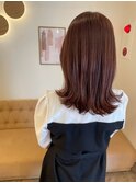 ◎韓国ヘアー顔周りレイヤーおくれミディアム毛前髪名古屋/名駅