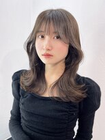 アルバム 新宿(ALBUM SHINJUKU) くびれヘア顔周りレイヤー韓国ヘア美髪ロング_99991