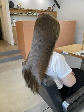 リブ(LIV) オリーブブラウン/赤み消し/リンクSYSTEMトリートメント