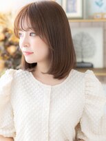 カバーヘア イヴ 戸頭店(COVER HAIR EVE)&nbsp;ミルクティーアッシュ小顔内巻きワンカールc6戸頭20代30代40代