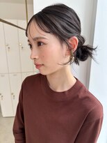 マインバイアフロートギンザ(MYNE by AFLOAT GINZA)&nbsp;結んでもカワイイ　顔まわりカット×おくれ毛