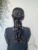 ゼスト 中野店(ZEST)&nbsp;【ZEST中野/KOTOMI】ツイン編み下ろし/お呼ばれアレンジ