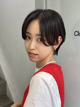 クロト(Clotho) ショートカット/髪質改善縮毛矯正白髪ぼかしレイヤーカラーボブ