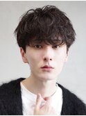 銀座シャドウパーマ波巻きパーマツイストスパイラルパーマ緩め