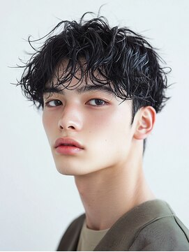 ロディーナ 大口 新子安(rodina) メンズ/パーマ/ツイストスパイラル/マッシュパーマ/刈り上げ/