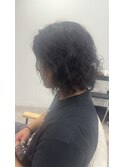 色気ありメンズパーマ