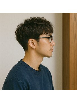 スープレックス ヘアーデザイン(SOUPREX HAIR DESIGN) ツーブロックマッシュショートパーマ 20代 30代 40代 50代 60代