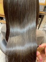 ヘアリゾート粋 トゥジュ 池袋東口店(tujuh)&nbsp;髪質改善/シアーベージュ/艶髪/ストレートロング