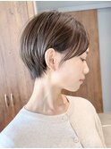 ショートボブショートヘア丸みショートくびれショート30代40代