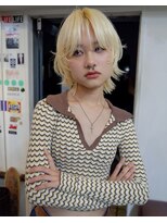 ピープル(people)&nbsp;ブロンドレイヤースタイル