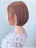 Say.ボブくびれボブオリーブグレーアッシュヘーゼルグレージュ