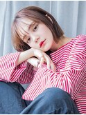 大人ガーリー#ダークアッシュ似合わせカット