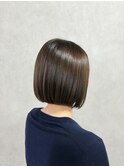 ミニボブ×アッシュブラウン【渡辺俊弥】梅田
