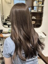 ルイ(ROUIS produced by LUCK 津田沼)&nbsp;ブリーチなしミルクティーブロンド/ココアブラウン/似合わせ