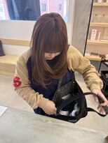 トゥループレイス(true place)&nbsp;ヘーゼルオレンジ×顔周りレイヤー