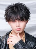 シースルーマッシュ/フェザーパーマ