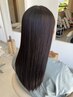 髪質改善縮毛矯正ストレート+カット