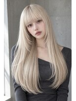 ピース バイ シータ(PEACE by CITA)&nbsp;【KENJI】ハイトーンカラー顔周りレイヤーブロンド１０代２０代