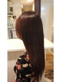 つやつや縮毛矯正♪
