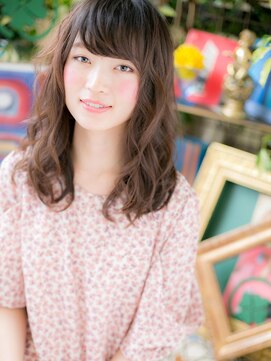 カバーヘアアンドスパ ブリス 浦和(COVER HAIR&SPA bliss) *+COVER HAIR+*…ゆるふわ♪大人かわいいセミロングa