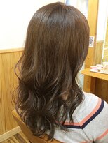 ララテラス(LaLa Terrace)&nbsp;ダークブルーヴァイオレットかけるゆるふわセミロング