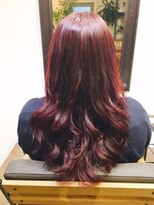 コレットヘア(Colette hair) デジタルパーマｘディープレッド