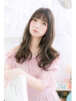 ミック 日暮里店(miq) やわらかさと透明感…とろみカールロング