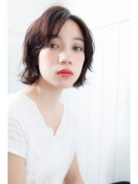 ネオリーブ クーロ(Neolive curro) ボブスタイル×柔らかブラウン