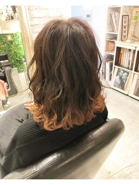 ヘアー アトリエ エゴン(hair atelier EGON) 裾カラー