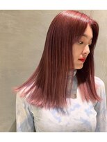 コレット(COLETTE)&nbsp;外国人風　ロング　暖色カラー　大人可愛い20代30代40代