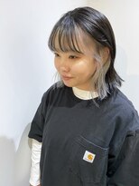 ブゾン(buZon)&nbsp;＊【buZonブゾン】前髪ヘムラインインナーカラー×きりっぱなし