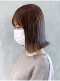 チョコブラウン_ショートパーマホワイトアッシュ_ba310642