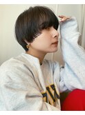 stylist大山）マッシュショート◎アッシュブラウン