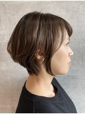 前下がりショートボブ