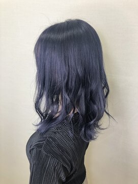 エヌプラス(N+) 極める韓国ヘア☆ ダークアッシュネイビーバイオレット