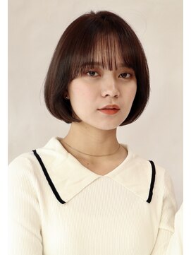 リアン(lien) ☆lien.自由が丘 大橋 ☆ 丸みショートボブ/グレージュ/艶髪